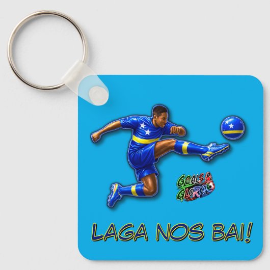 Porte-clés Curaçao Allons-y (Recto)