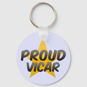 Porte-clés Curé fier