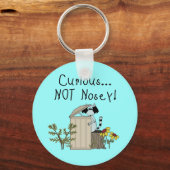 Porte-clés Curieux Raccoon (Recto)