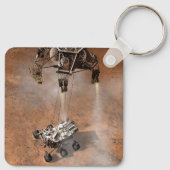 Porte-clés Curiosity Arrivant Sur La Surface Martienne. (Dos)