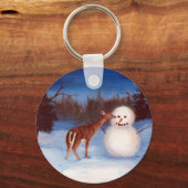 Porte-clés Curiosity Deer et Snowman Porte - clé (Recto)