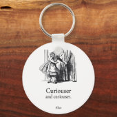 Porte-clés Curiouser et Curiouser Alice au pays des merveille (Recto)