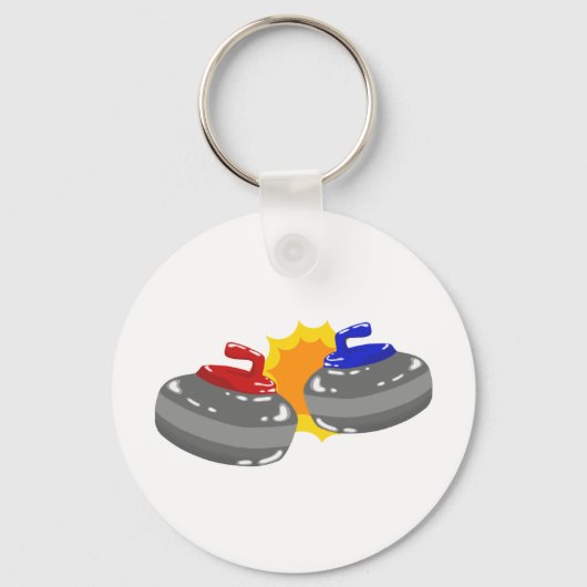 Porte-clés Curling (Recto)