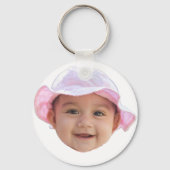 Porte-clés Custom Baby Photo, Baby Photo Face (Recto)