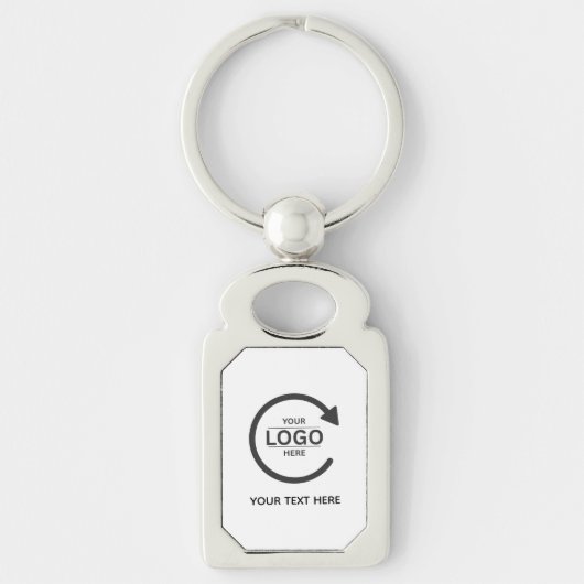 Porte-clés Custom Business Brand Logo (Devant)