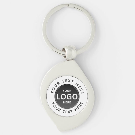 Porte-clés Custom Business Brand Logo (Devant)