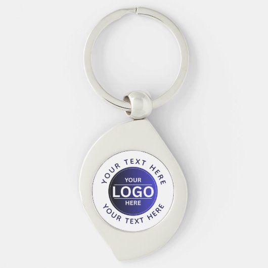 Porte-clés Custom Business Brand Logo (Devant)
