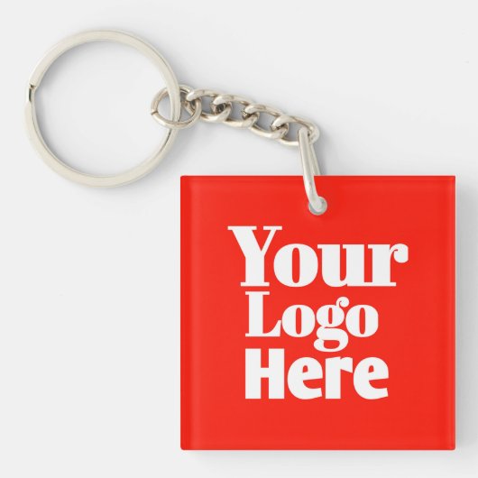 Porte-clés Custom Business Logo Keychain (Devant)