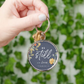 Porte-clés Custom Christian Be Still and Know (Main)