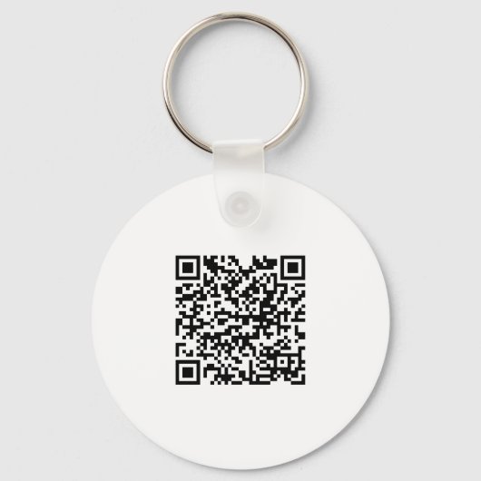 Porte-clés Custom Company Business Logo QR Code Modern (Verso)