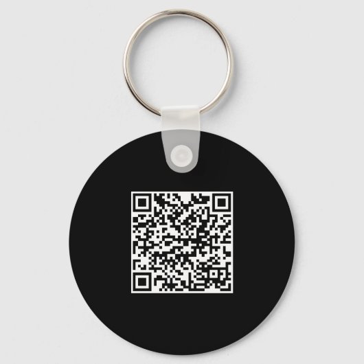 Porte-clés Custom Company Business Logo QR Code Modern (Verso)