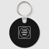 Porte-clés Custom Company Logo Slogan Promo Keychains (Recto)