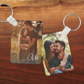 Porte-clés Custom Double Sided Two Photo
