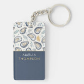 Porte-clés Custom Elegant Marine Oysters (Dos)