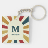 Porte-clés Custom Funny Papa plaisante Fête des pères cadeau (Dos)