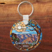 Porte-clés Custom Grand Canyon Faux Stained Glass  (Verso)