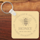 Porte-clés Custom Honey Business Promotional (Recto)