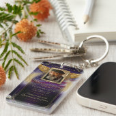 Porte-clés Custom Keepsake Keychain (Devant droit)