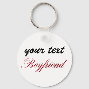 Porte-clés custom keychain - boyfriend