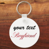 Porte-clés custom  keychain - boyfriend (Recto)