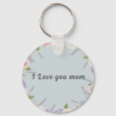 Porte-clés Custom Mother's day photo Always your babies  (Verso)