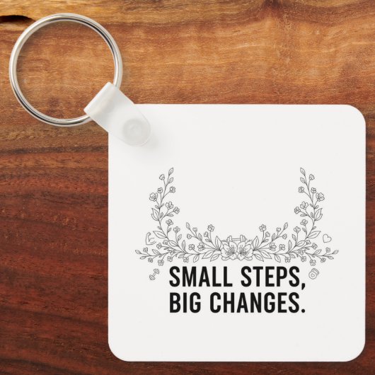 Porte-clés Custom Motivational Keychain (Recto)