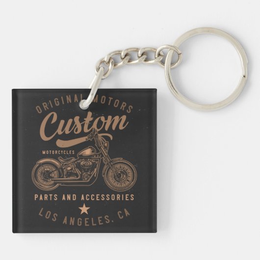 Porte-clés Custom Motorcycles (Dos)