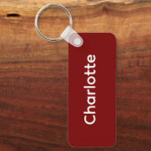 Porte-clés Custom Name Keychain Personalized Gift Accessory (Recto)