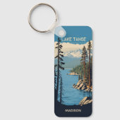 Porte-clés Custom Name Lake Tahoe (Recto)