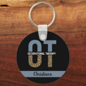 Porte-clés Custom OT Occupation Thérapie OT Cadeaux étudiants (Recto)