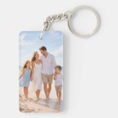 Porte-clés Custom Personalized Family Photo (Dos)