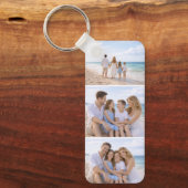 Porte-clés Custom Personalized Family Photo (Recto)