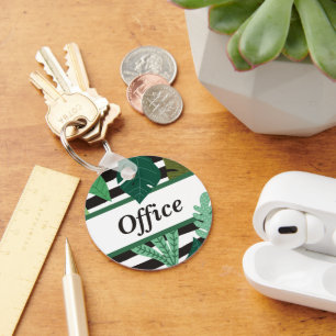 Porte-clés Custom Personalized Modern Minimalist Keychain