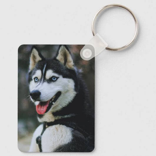 Porte-clés Custom Pet Photo (Verso)