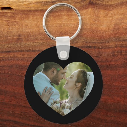 Porte-clés Custom Photo Double-Sided Round Memory (Verso)