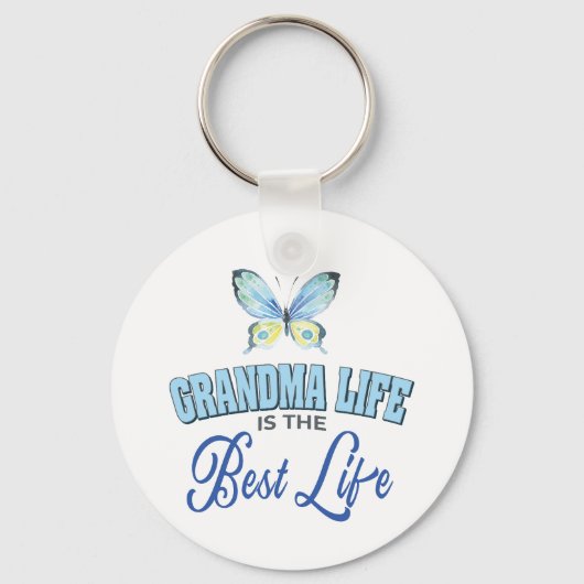 Porte-clés Custom Photo Grandma (Recto)