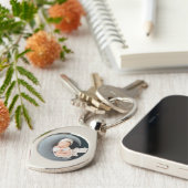 Porte-clés Custom photo keepsake precious baby (Côté )