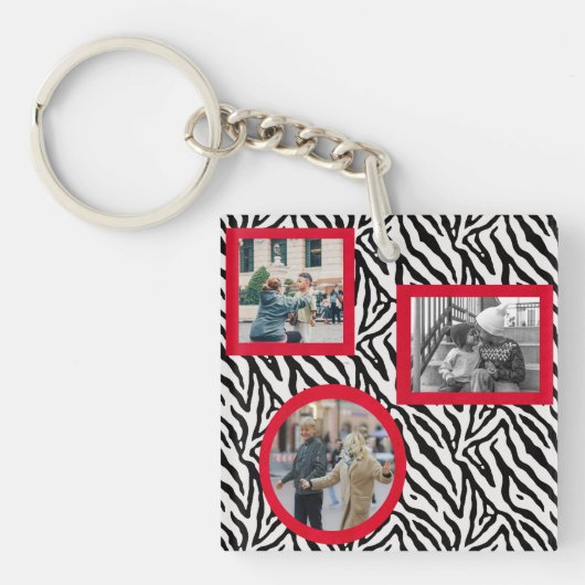 Porte-clés Custom Photo Memories Acrylic Keychain (Devant)