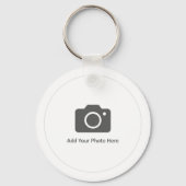 Porte-clés Custom Photo & St. Louis Gateway Arch Slogan (Verso)