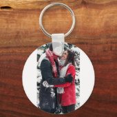 Porte-clés Custom Picture Keychain, Personalized Text (Verso)