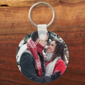 Porte-clés Custom Picture Keychain, Personalized Text (Recto)