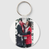 Porte-clés Custom Picture Keychain, Personalized Text (Verso)