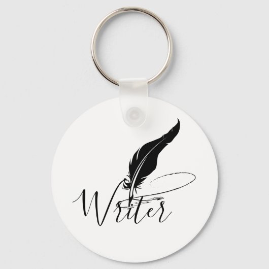 Porte-clés Custom quill (Recto)