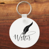 Porte-clés Custom quill (Recto)