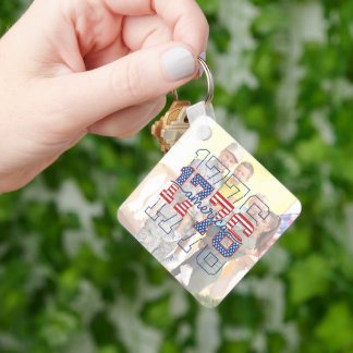 Porte-clés Custom Stars & Stripes 1776 America Anniversary