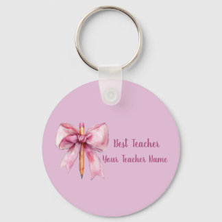 Porte-clés Custom Teacher Name Keychain Teacher Appreciation
