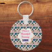 Porte-clés Custom turtle pattern  (Recto)