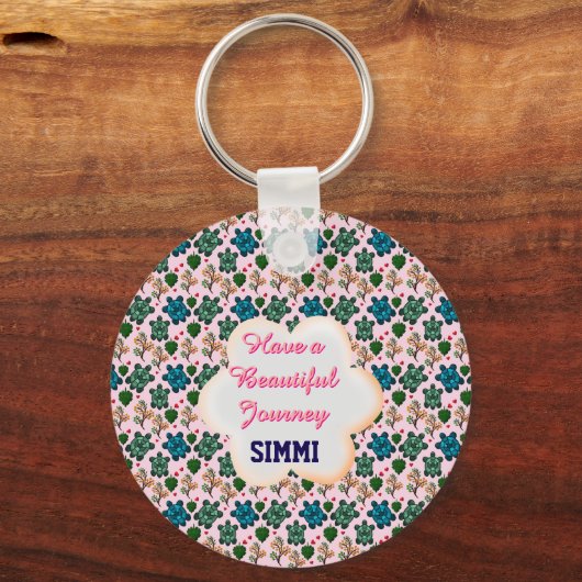 Porte-clés Custom turtle pattern  (Recto)