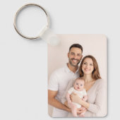 Porte-clés Custom Two-Sided Photo Aluminium (Recto)