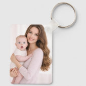 Porte-clés Custom Two-Sided Photo Aluminium (Verso)